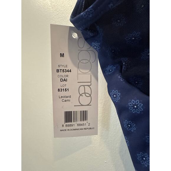 NWT Baltogs Daisy mesh back camisole leotard M - Picture 4 of 10